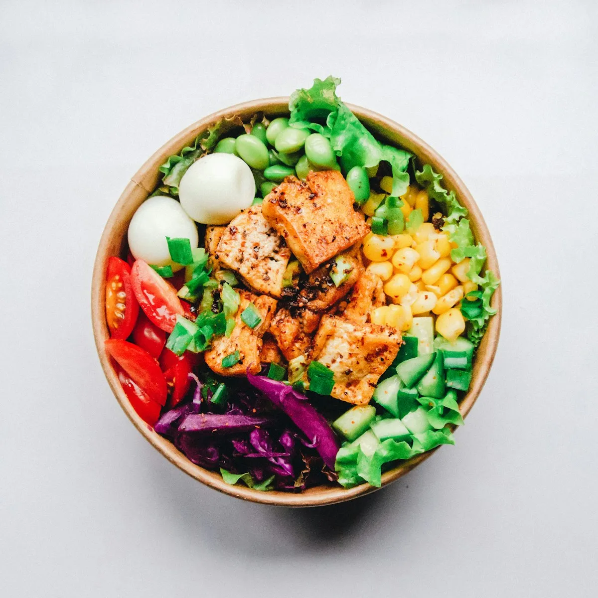 Quick Healthy MeMeals: Rainbow Veggie Quinoa Power Bowl with Lemon Tahini