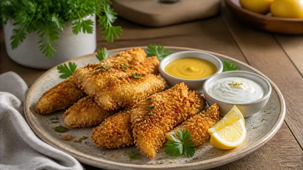 Easy Dinner Recipes: Crispy Air Fryer Chicken Tenders