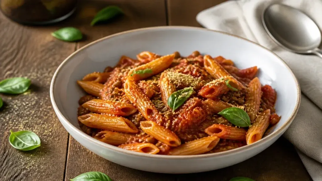 Budget-Friendly Recipes: Creamy Tomato Lentil Pasta