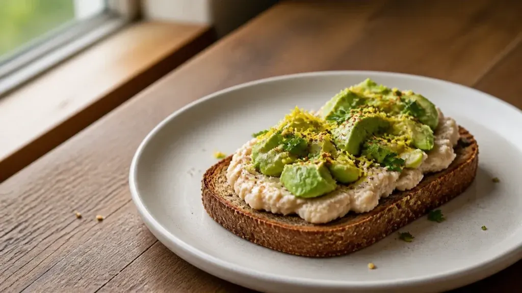 Quick Healthy Meals: Avocado and White Bean Toast with Lemon Zest